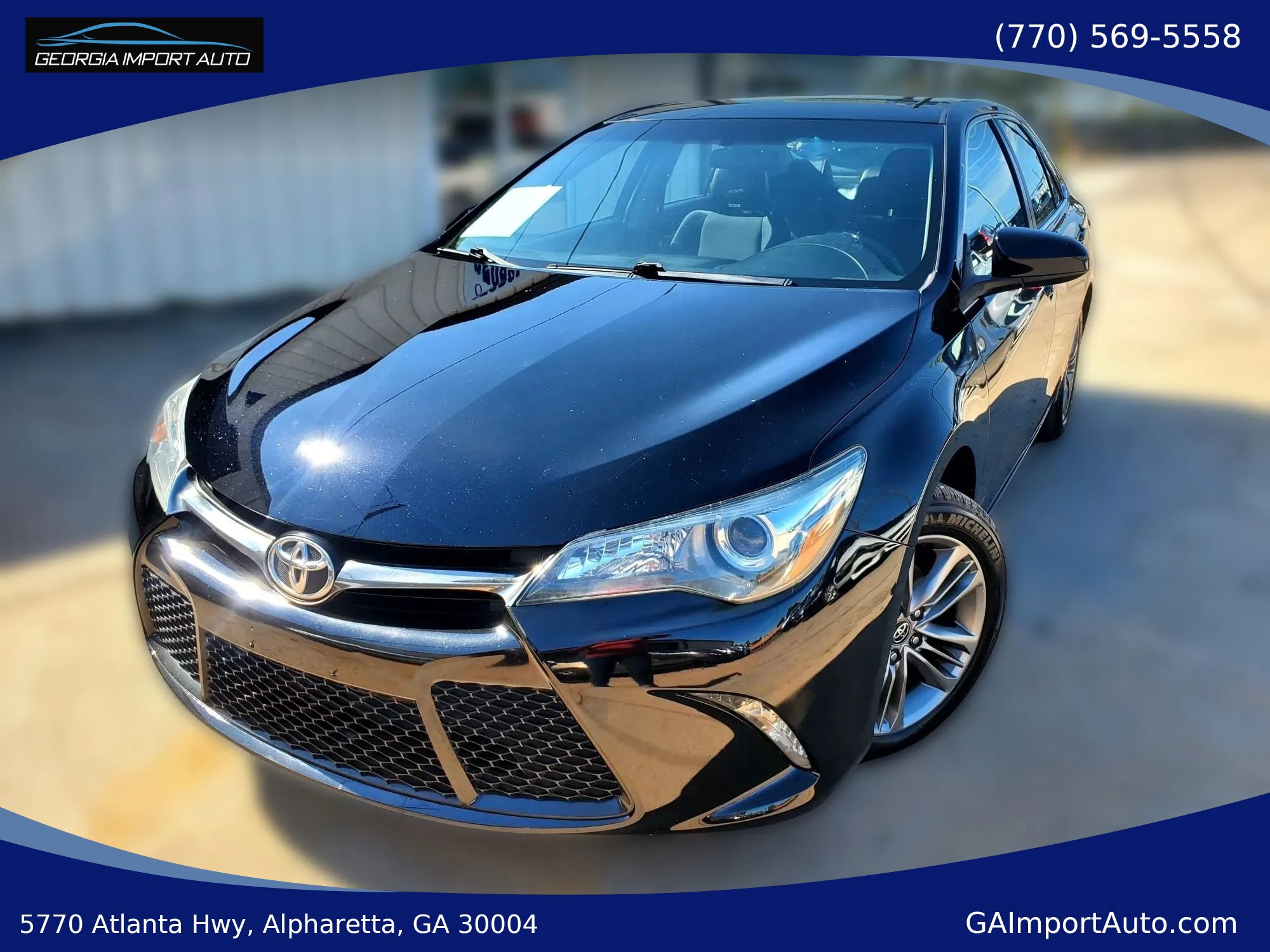 Used 2016 Toyota Camry SE FWD image 1