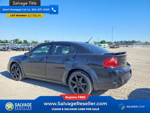 Used 2014 Dodge Avenger SE w/ Blacktop Package FWD image 3