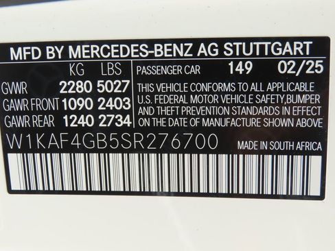 Certified 2025 Mercedes-Benz C 300 Sedan image 32