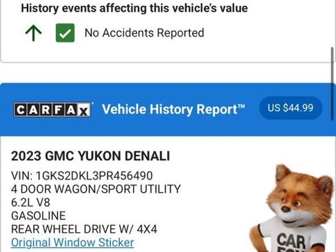 Used 2023 GMC Yukon Denali w/ Max Trailering Package image 5