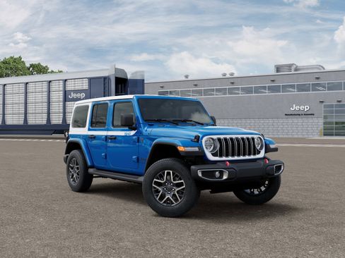 New 2026 Jeep Wrangler Unlimited Sahara w/ Whitecap Package AWD/4WD image 3
