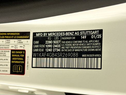 Certified 2025 Mercedes-Benz C 300 Sedan image 35