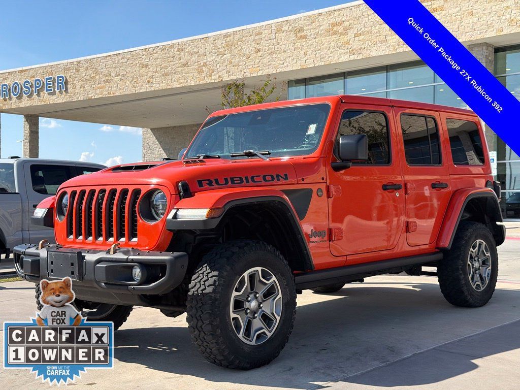 Used 2023 Jeep Wrangler Unlimited Rubicon 392 w/ Trailer Tow Package AWD/4WD image 9