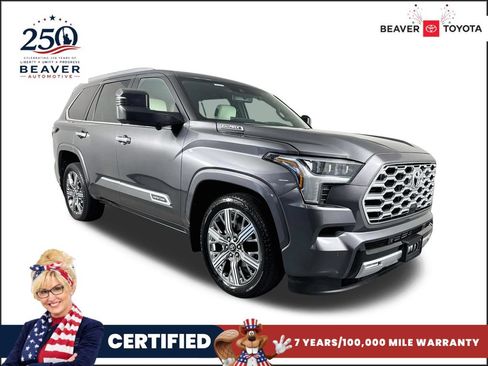 Used 2025 Toyota Sequoia Capstone AWD/4WD image 1