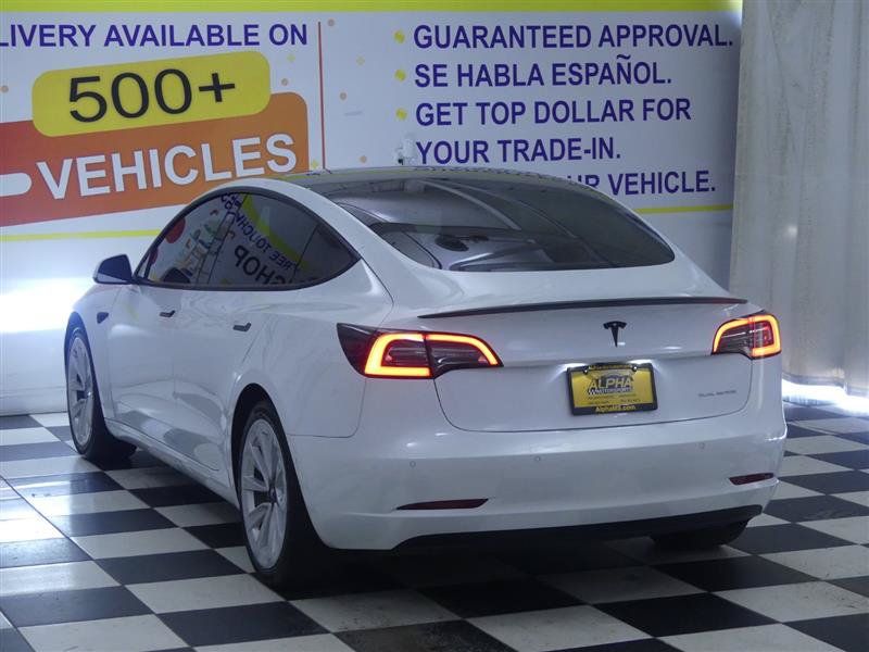 Used 2021 Tesla Model 3 Long Range AWD/4WD image 4
