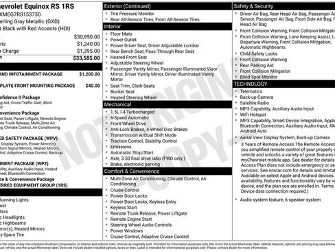 Used 2024 Chevrolet Equinox RS FWD image 4