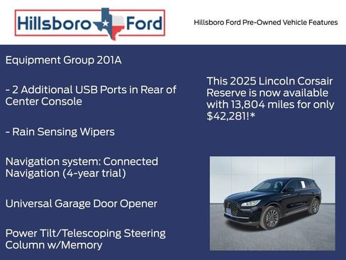 Used 2025 Lincoln Corsair Reserve image 10