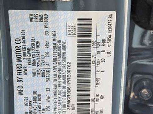 Used 2023 Ford Bronco Sport Big Bend w/ Convenience Package AWD/4WD image 24