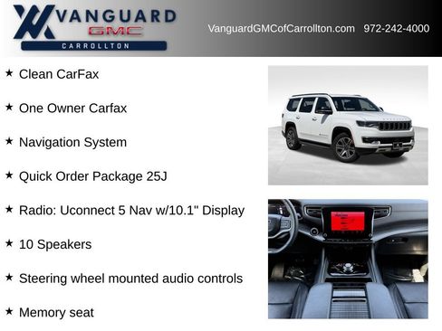 Used 2024 Jeep Wagoneer Series II w/ Flexible Seating Group AWD/4WD image 6