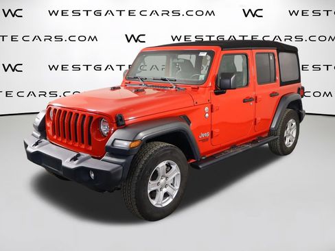 Used 2018 Jeep Wrangler Unlimited Sport S AWD/4WD image 1