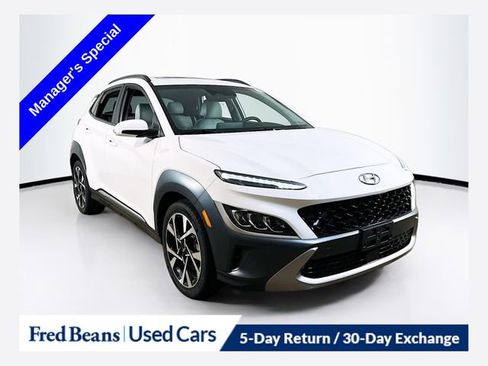 Certified 2023 Hyundai Kona Limited w/ Cargo Package image 1