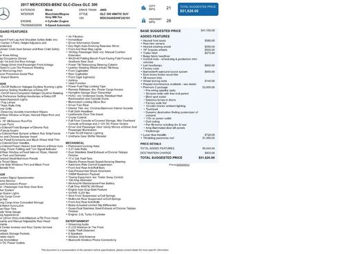 Used 2017 Mercedes-Benz GLC 300 4MATIC image 9