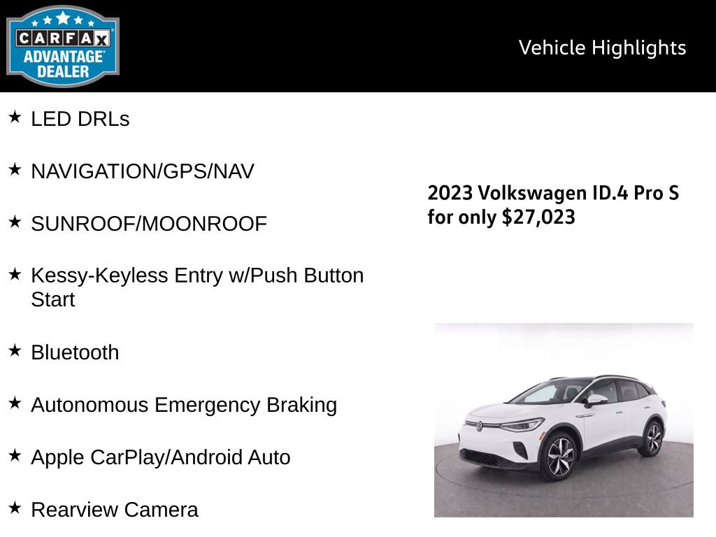 Certified 2023 Volkswagen ID.4 Pro S AWD/4WD image 5