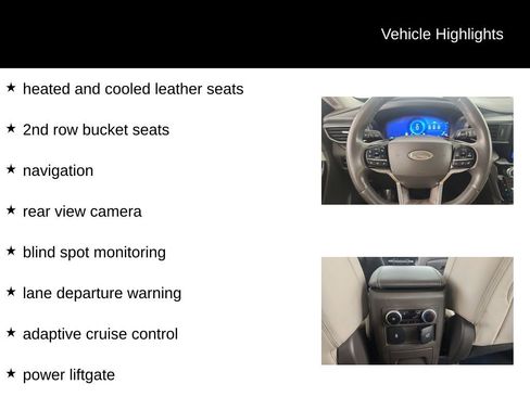 Used 2023 Ford Explorer Platinum w/ Technology Package image 10