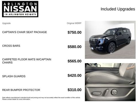 New 2026 Nissan Armada SL w/ Captain's Chari Seat Package image 4