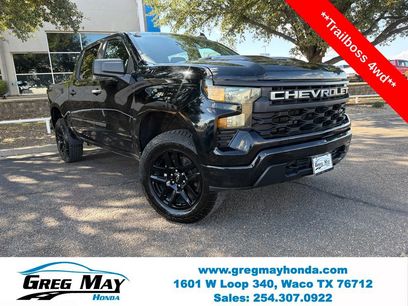 Used 2024 Chevrolet Silverado 1500 Custom Trail Boss w/ Turbomax Blackout Package