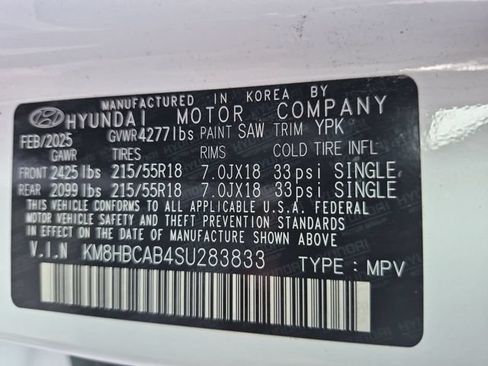 Used 2025 Hyundai Kona SEL AWD/4WD image 37