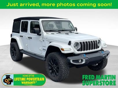 Used 2024 Jeep Wrangler Unlimited Sahara w/ Technology Group