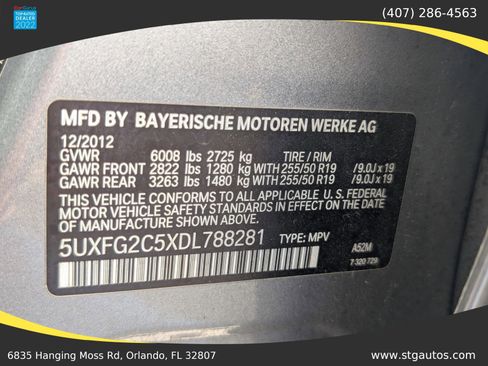 Used 2013 BMW X6 xDrive35i image 38