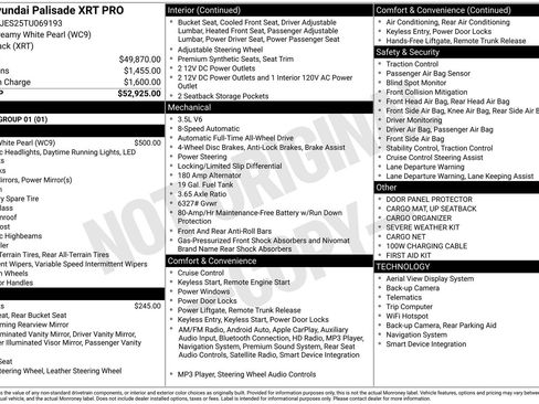 New 2026 Hyundai Palisade XRT Pro AWD/4WD image 8