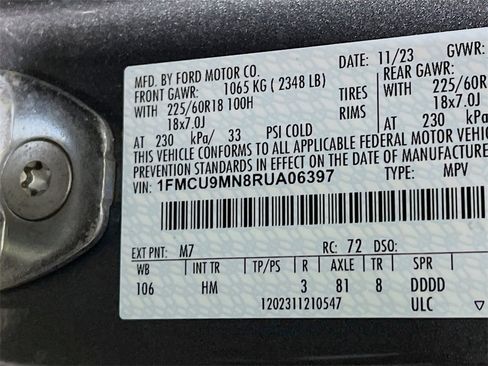 Used 2024 Ford Escape ST-Line image 29