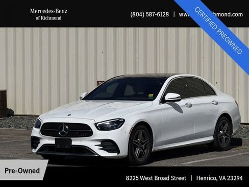 Used 2023 Mercedes-Benz E 350 4MATIC Sedan image 1
