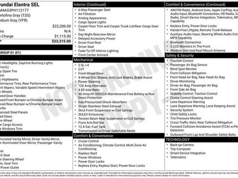 Used 2023 Hyundai Elantra SEL image 27