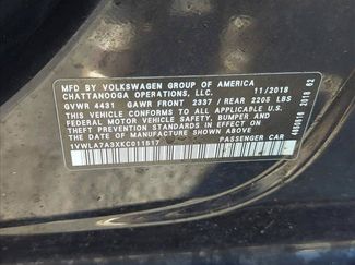 Used 2019 Volkswagen Passat 2.0T Wolfsburg w/ Wheels & Sunroof Package FWD video 2