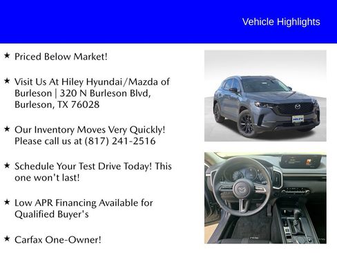 Used 2025 MAZDA CX-50 AWD 2.5 S w/ Cargo Package image 10