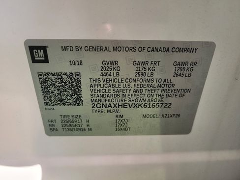 Used 2019 Chevrolet Equinox LS w/ LS Convenience Package FWD image 33