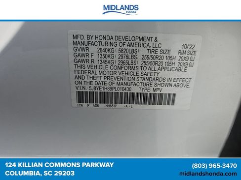 Used 2023 Acura MDX SH-AWD w/ Advance Package image 38