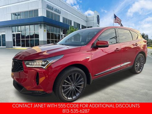 Used 2023 Acura RDX AWD w/ A-Spec & Advance Pkg image 3