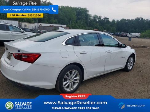 Used 2016 Chevrolet Malibu Hybrid w/ Driver Confidence Package FWD image 4