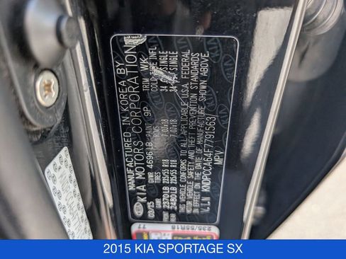 Used 2015 Kia Sportage SX w/ SX Luxury Package AWD/4WD image 32