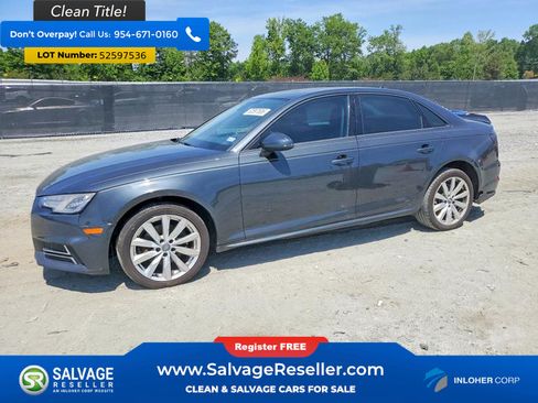 Used 2018 Audi A4 2.0T Ultra Premium w/ 18" Wheel Package FWD image 1