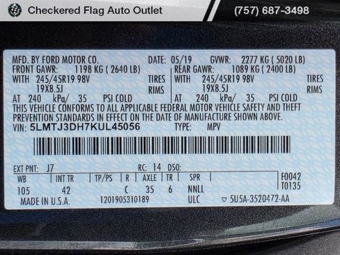 Used 2019 Lincoln MKC Reserve w/ MKC Climate Package image 23