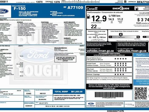 Used 2024 Ford F150 Tremor w/ Mobile Office Package image 4