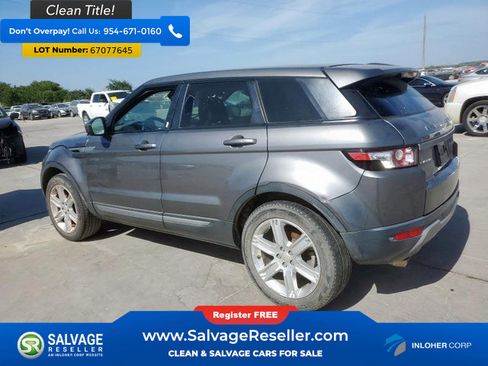 Used 2015 Land Rover Range Rover Evoque Pure Plus image 3