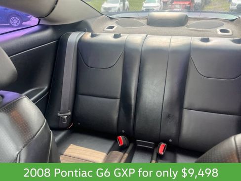 Used 2008 Pontiac G6 GXP w/ Sun And Sound Package FWD image 10