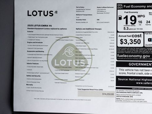 New 2025 Lotus Emira image 38