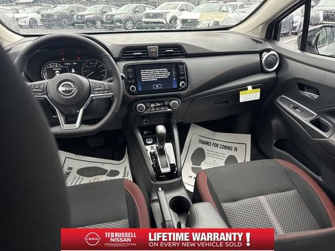 New 2025 Nissan Versa SR w/ Trunk Package FWD image 14