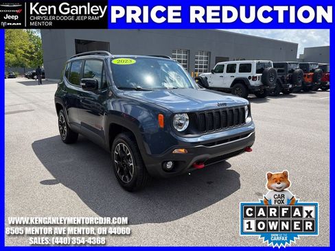 Certified 2023 Jeep Renegade Trailhawk w/ Sun/Sound Group AWD/4WD image 2
