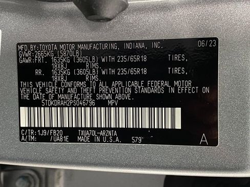 Used 2023 Toyota Highlander L image 31