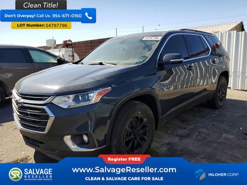 Used 2019 Chevrolet Traverse LT FWD image 1