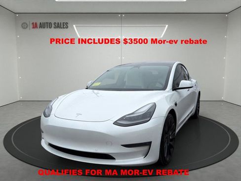 Used 2021 Tesla Model 3 Performance image 1