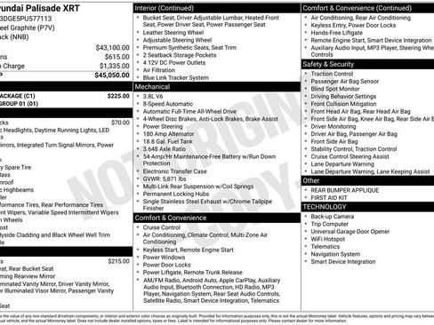 Used 2023 Hyundai Palisade XRT w/ Cargo Package image 12