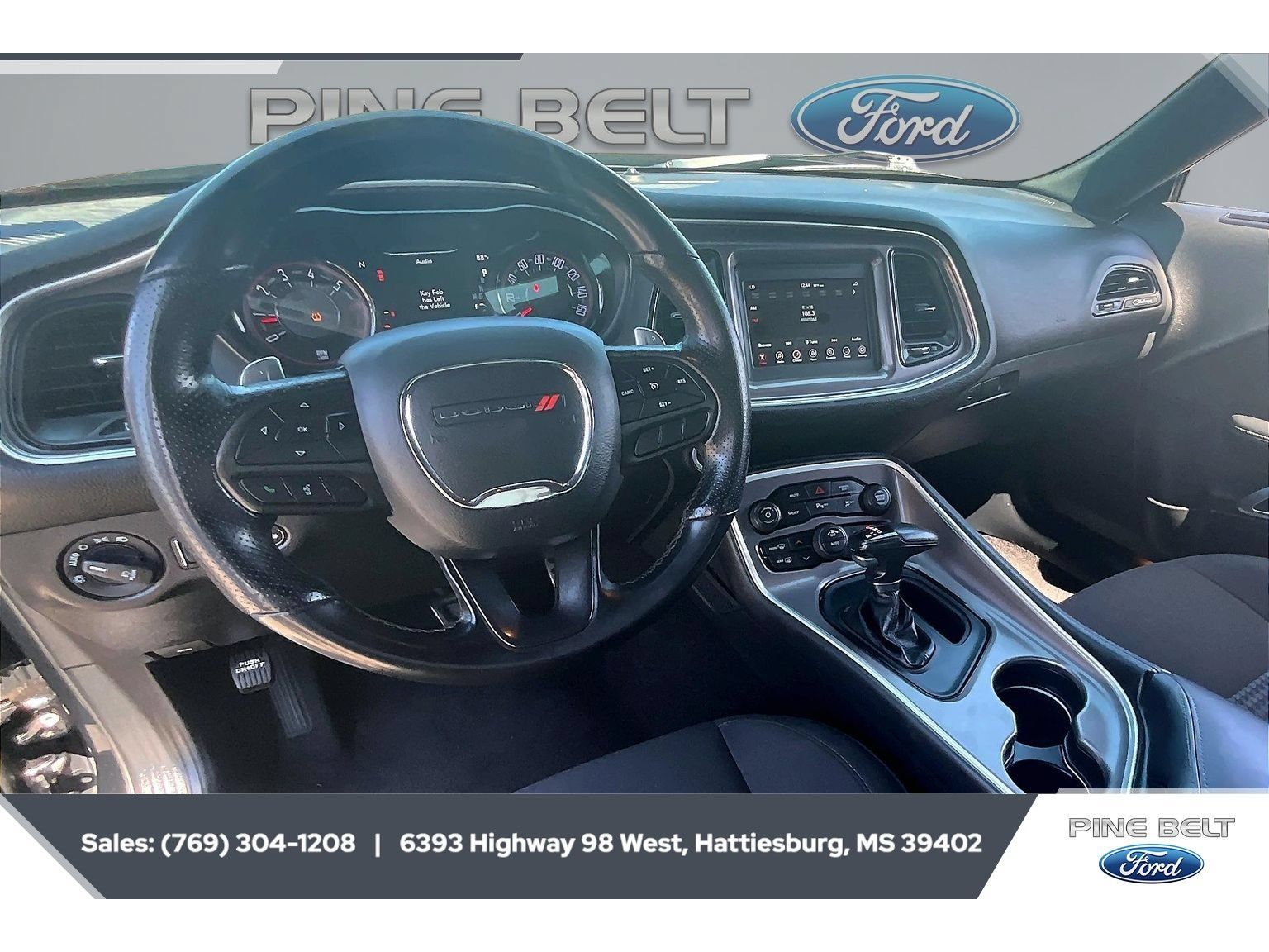 Used 2021 Dodge Challenger R/T w/ Blacktop Package RWD image 13