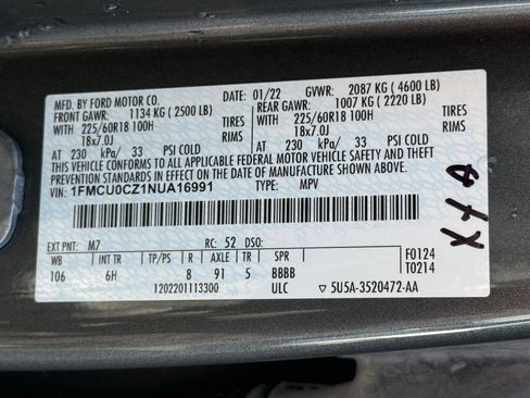 Used 2022 Ford Escape SEL image 30