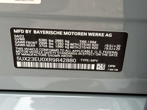 Certified 2024 BMW X5 xDrive40i w/ M Sport Package AWD/4WD image 21