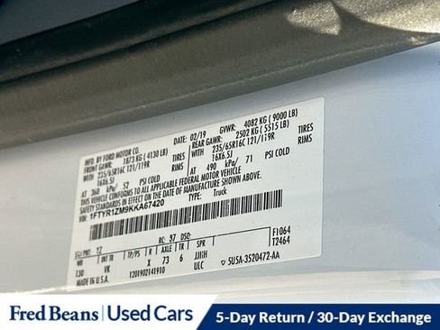 Used 2019 Ford Transit 250 130 Low Roof image 30